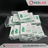 Lam kính hiển vi GREETMED trơn 7102 / nhám 7105 dày 1-1.2mm (hộp 72 cái) microscope slide, có VAT