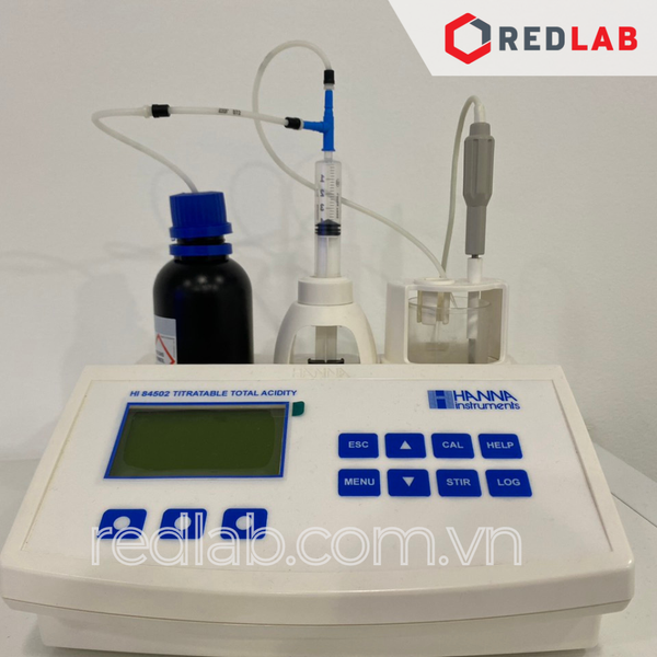 Thiết bị phân tích tổng nồng độ acid trong rượu Hanna HI84502-02, giá tốt, có VAT