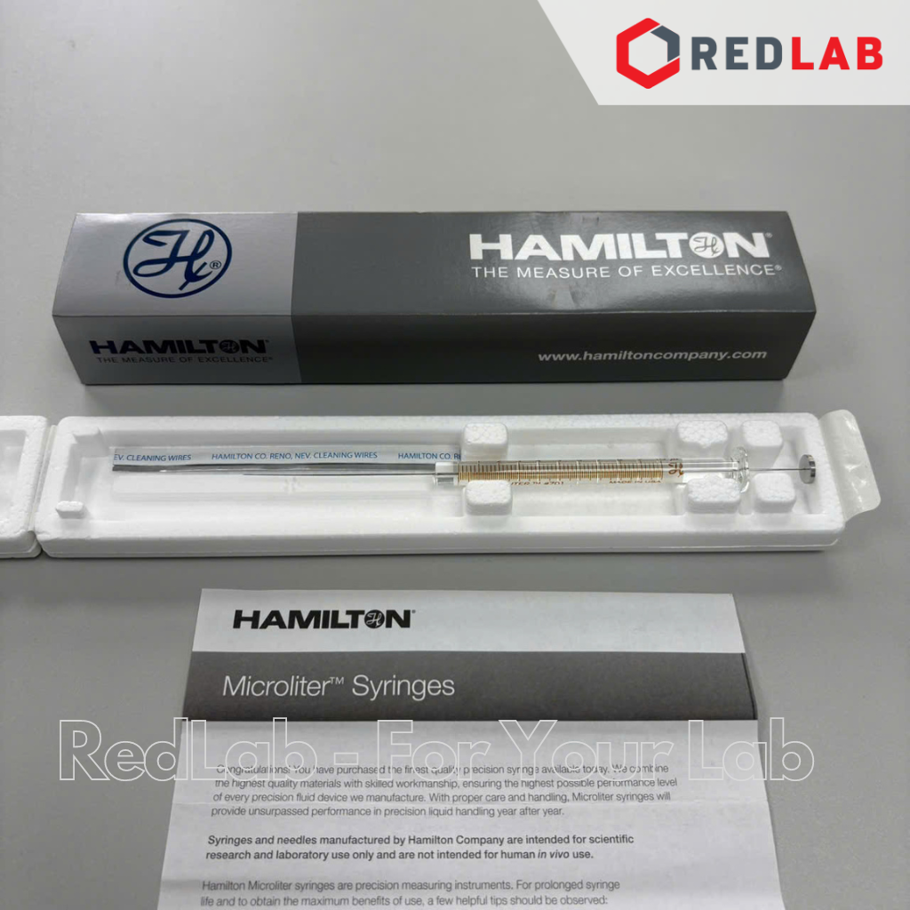 Bơm tiêm sắc ký GC 10ul (26s/2″/2) HAMILTON 701 N (80300), microliter syringe hút mẫu, có VAT