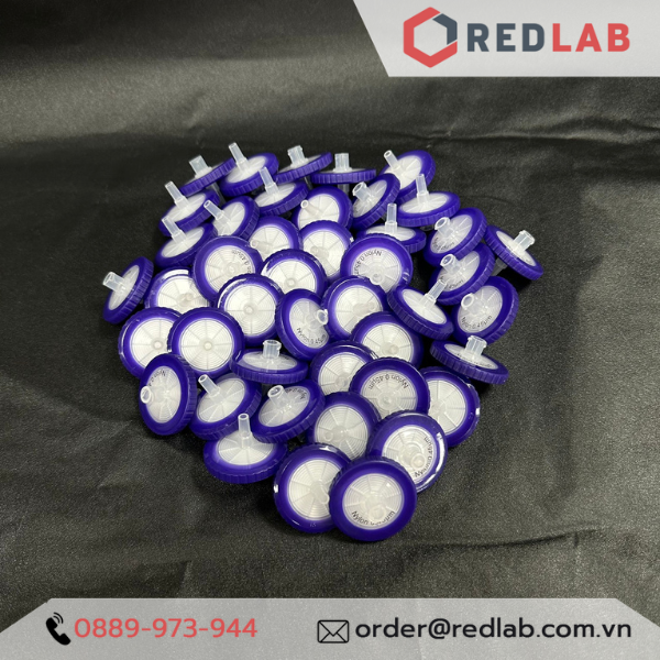 Đầu lọc Syringe Nylon đường kính 33mm, lỗ lọc 0.22µm và 0.45µm không tiệt trùng Finetech Nylon033N022I và Nylon033N045I, giá tốt, có VAT