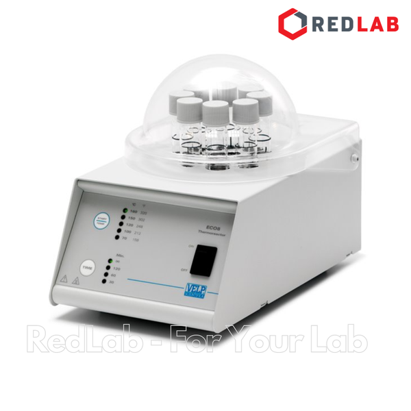 Bộ phá mẫu COD 8 vị trí ECO 8 (F101A0127) hãng VELP Ý, 8 x Ø16mm & 1 x Ø22mm, RT đến 200°C, có VAT