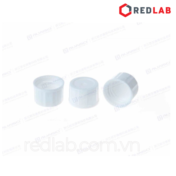 [Bộ 100 cái] ALWSCI Chai thủy tinh vial 10ML 22x52mm trắng / nâu + Nắp vặn kín nhựa PP 18-400 septa 1.5mm PTFE / silicone