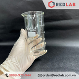  Cốc đốt Cao thành, beaker thuỷ tinh chịu nhiệt độ cao BIOHALL Germany 50 100 150 250 400 500 600 1000 ml 