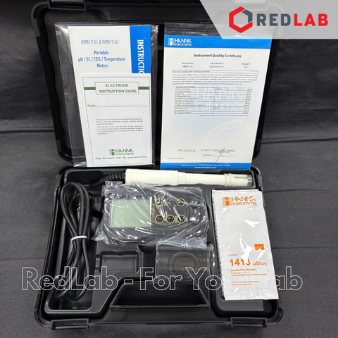 Máy Đo pH/EC/TDS/Nhiệt Độ Thang Cao Hanna HI9813-51, giá tốt, có VAT