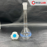 Bình định mức trắng ISOLAB Class A 5 10 20 25 50 100 200 250 500 1000 2000 ml nút nhựa, có VAT