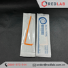 Que trang nhựa dạng L hãng BIOLOGIX 65-1001 (L-shaped Spreader), Polystyrene, tiệt trùng từng cái, màu cam, có VAT