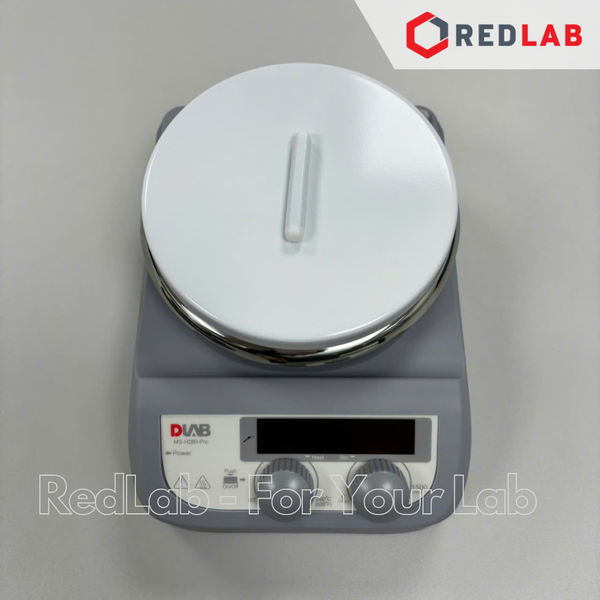 Máy khuấy từ gia nhiệt DLAB MS-H280-Pro (8130101212) max 1500 rpm, 280°C, 3 lít H2O, gồm sensor nhiệt, màn hình LED, có VAT