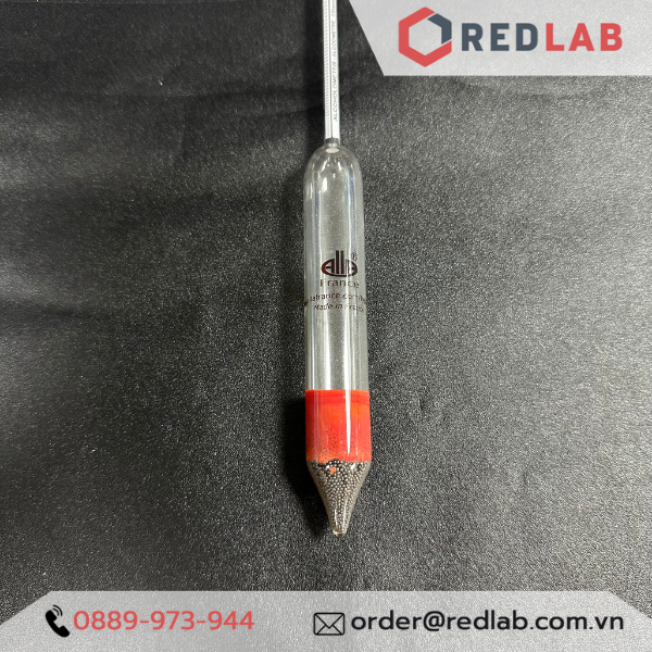 Cồn kế 35-70 : 0.5% Tp 20°C ALLA 0530FC035/20-QP alcoholometer, có VAT