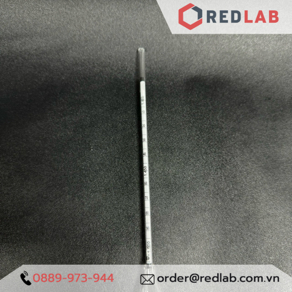 Tỷ trọng kế 1.400-1.500 : 0.001 g/ml Tp 20°C ALLA 3010FG140/20-QP hydrometer, có VAT