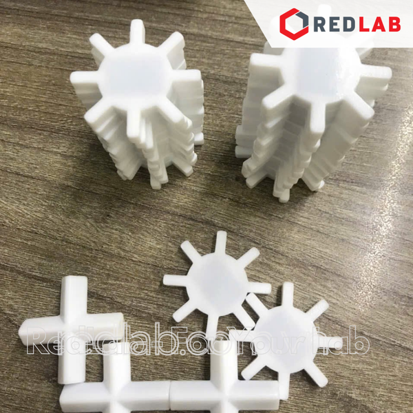 Thanh khuấy từ, cá từ đa giác: chữ thập, hình sao DINLAB, dùng khuấy trộn mẫu thí nghiệm với máy khuấy từ, có VAT