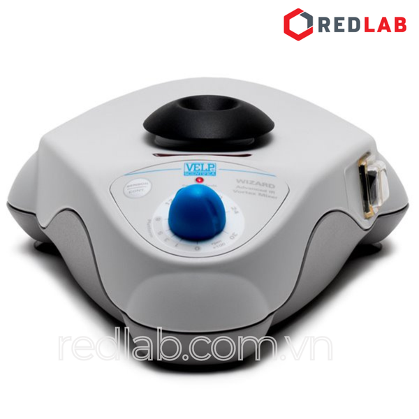 Máy lắc Vortex WIZARD (F202A0175) hãng VELP - Ý, cài đặt Analog, cảm ứng Hồng ngoại / liên tục, 3000 vòng/phút, có VAT