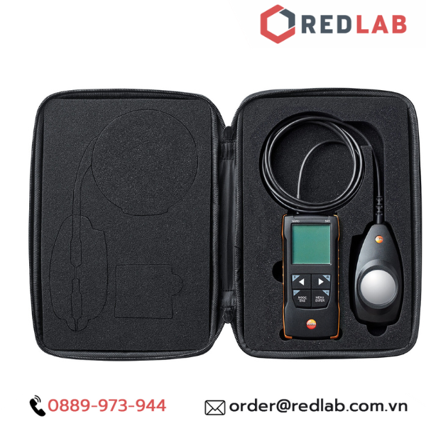 Máy đo ánh sáng Kết nối App TESTO 545 (0563 1545) dải đo 0 đến 100000 Lux, chính hãng, có VAT