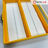 Hộp đựng lam kính hiển vi 100 vị trí BIOLOGIX 41-5100 cho lam 25×75mm, Slide Storage Boxes, nhựa ABS, có VAT