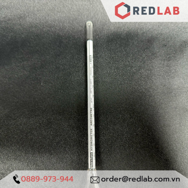 Tỷ trọng kế 1.400-1.600 : 0.002 g/ml Tp 20°C ALLA 3020FG140/20-QP hydrometer, có VAT