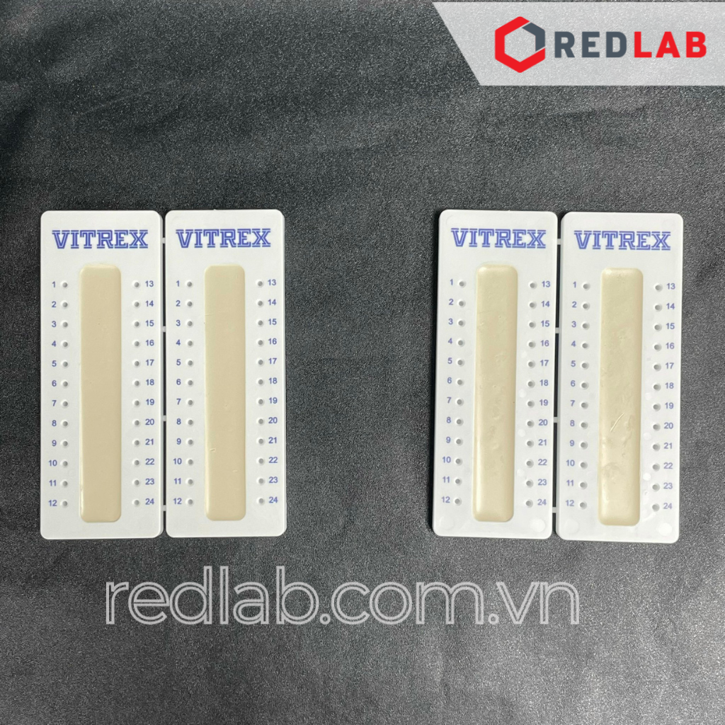 Đĩa sáp Wax plates cho ống mao quản ISOLAB 088.03.001, đánh số 24 lỗ, có VAT