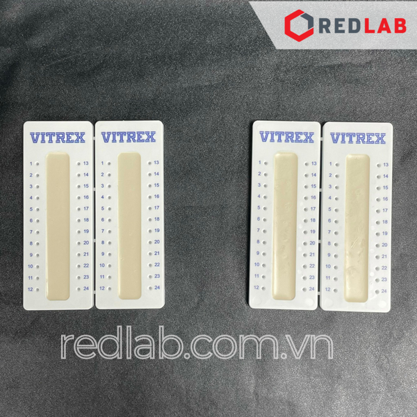 Đĩa sáp Wax plates cho ống mao quản ISOLAB 088.03.001, đánh số 24 lỗ, có VAT