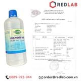 Cồn tuyệt đối 99.5 độ (chai 1 lít) CEMACO Việt Nam, 99.5 % Ethanol Absolute, có VAT