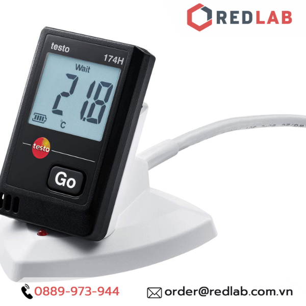 Interface cho Bộ đo ghi dữ liệu TESTO 174 (0572 0500) dùng cho 174 H / 174 T, chính hãng, Có VAT