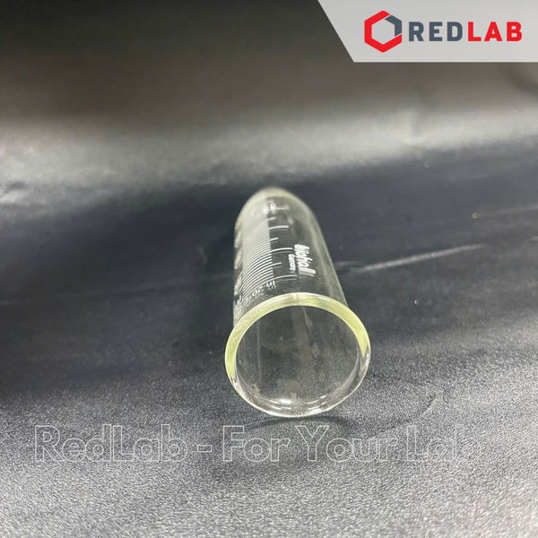 Ống ly tâm thủy tinh đáy nhọn BIOHALL 15ml 50ml (centrifuge tube conical bottom) thủy tinh boro 3.3, vạch xanh, có VAT