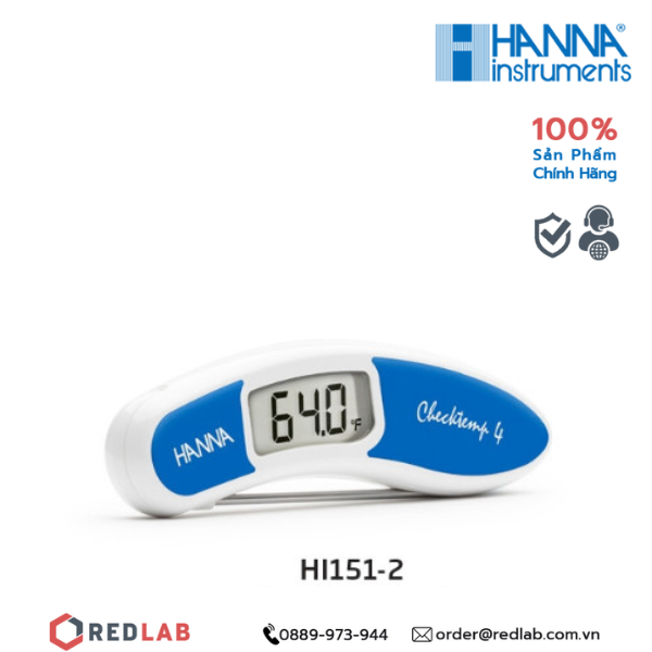 Máy đo nhiệt độ bỏ túi tiện dụng dùng trong nhà bếp Hanna HI151, giá tốt, có VAT