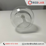Bình định mức trắng nút nhựa ONELAB 10 20 25 50 100 200 250 500 1000 2000 ml, dùng định mức mẫu thí nghiệm, có VAT
