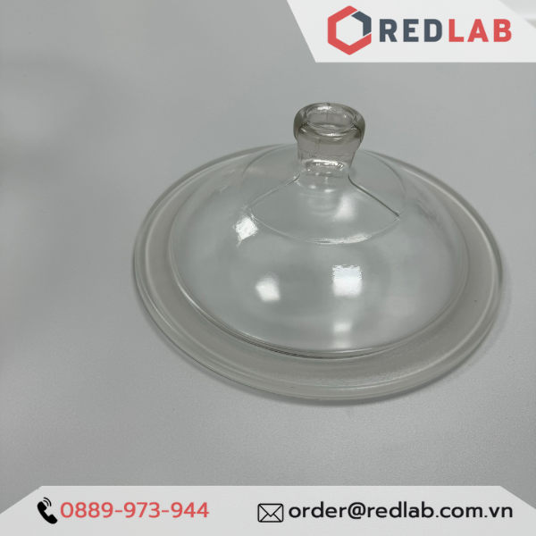 Bình hút ẩm trắng không vòi ONELAB 150 180 210 240 300 350 400 450 mm, dùng lưu trữ, làm khô mẫu thí nghiệm, có VAT