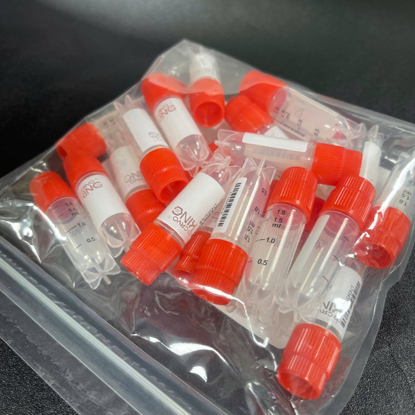 Lọ trữ lạnh BIOLOGIX 88-6201 có bar code 2.0ml, chia vạch đến 1.8ml, nắp đỏ, tiệt trùng, nhựa(25 cái/gói) -196oC, hấp 121oC (Cryoking), Chân sao, có VAT