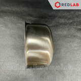 Chén inox thí nghiệm số 2 Ø4x2cm, số 3 Ø8x5cm, dùng trong lab, có VAT