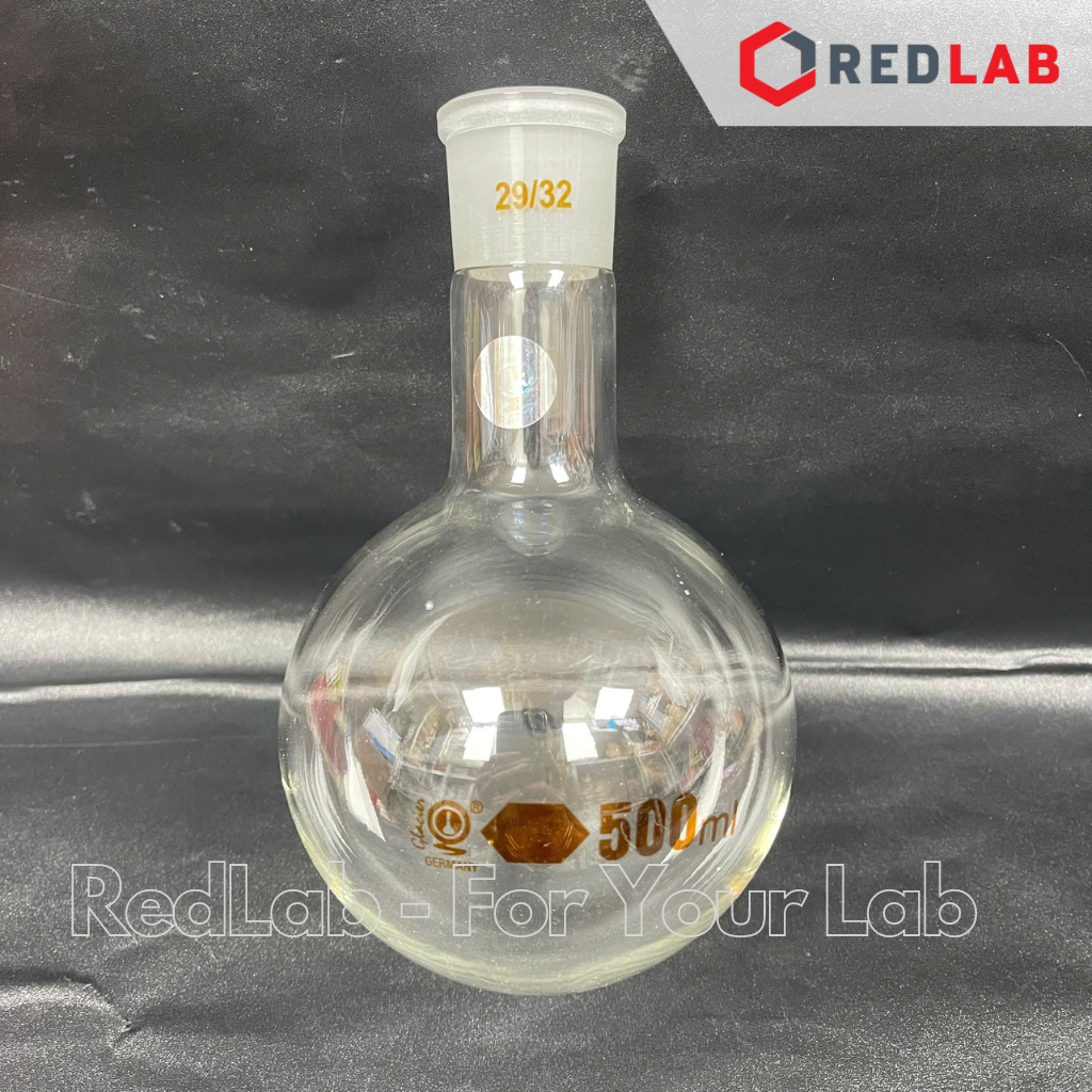 Bình cầu đáy tròn cổ nhám GLACIER 500 1000 2000 ml – 29/32, có VAT