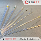  Pipet thẳng chia vạch hãng BIOHALL Germany - ống hút  thuỷ tinh kẻ vạch xanh 0.1 0.2 0.5 1 2 3 4 5 6 7 8 9 10 15 20 25 50 100 ml, có VAT 