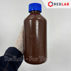 Chai nhựa PP nâu miệng rộng WISD 100 250 500 1000 2000 ml - nắp vặn xanh GL32 GL 45, chịu nhiệt, vạch nổi, có VAT