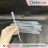  Pipet paster nhựa 5ml, ống hút nhỏ giọt nhựa có chia vạch dài 21cm 