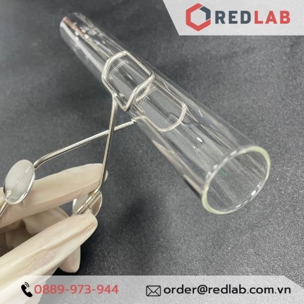 Kẹp ống nghiệm inox ONELAB 16cm khẩu độ lớn, dùng cho mọi cỡ ống nghiệm, có VAT