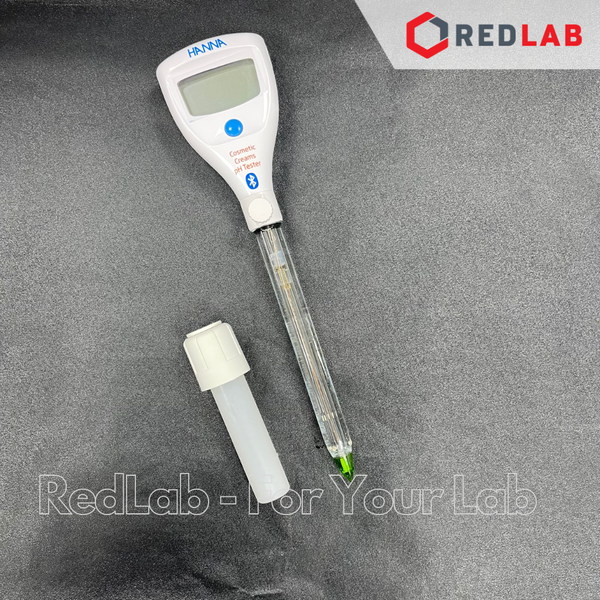 Bút đo pH và nhiệt độ HALO2 Bluetooth trong kem mỹ phẩm Hanna HI9810432, giá tốt, có VAT