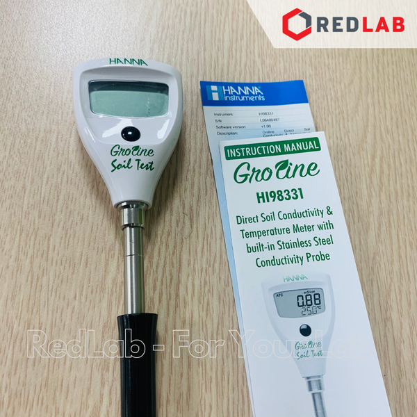 Bút đo độ dẫn EC trực tiếp trong đất và nước Hanna HI98331, giá tốt, có VAT