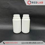 Chai nhựa HDPE trắng nắp khóa Việt Nam 100 250 500 1000 ml, có VAT