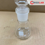 Nút thủy tinh nhám lục giác BIOHALL 10/19 14/23 19/26 24/29 29/32 34/35, dùng đậy tam giác, bình cầu thí nghiệm, có VAT