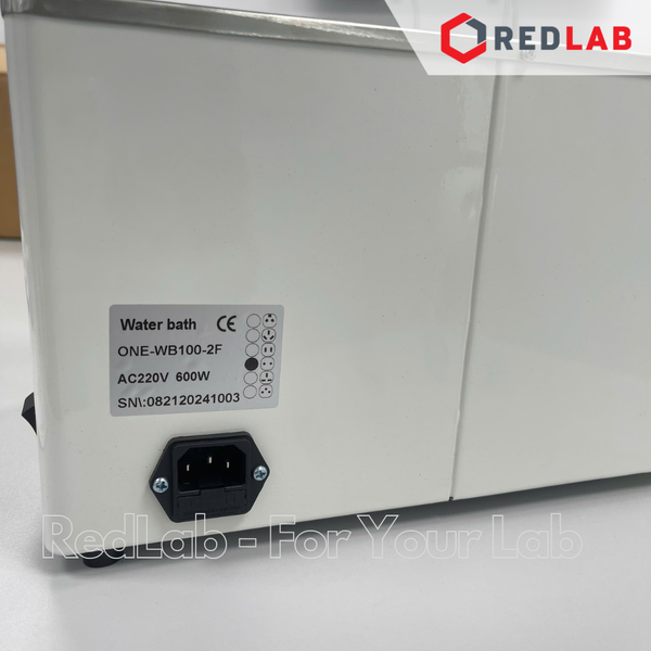 Bếp cách thủy (bể điều nhiệt) ONELAB 2 chỗ 6 lít ONE-WB100-2F, room temp - 99.9°C / 600W, 300x150x140mm, có VAT