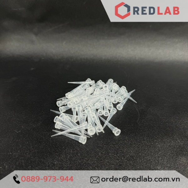 [Gói 1000 cái] Microtips (đầu típ - côn) trắng 10ul, Biologix 20-0010, không RNase & Dnase, endotoxin, có VAT