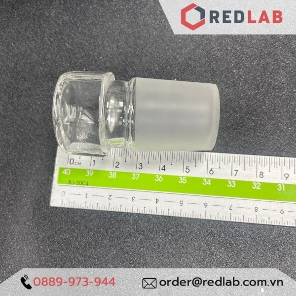 Nút nhám thủy tinh ONELAB 29/32 dùng đậy bình tam giác, bình cầu, dụng cụ thí nghiệm, có VAT