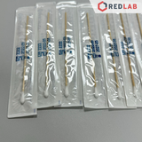 [100 cái] Que gỗ quấn gòn lấy mẫu vi sinh dài 150mm, Aptaca Ý 5100/SG/CS, tiệt trùng từng cái trong bao nylon, có VAT