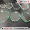 Đĩa petri thuỷ tinh DINLAB Ø 60 80 90 100 120 150 200 mm, gồm đĩa và nắp, thí nghiệm vi sinh, có VAT