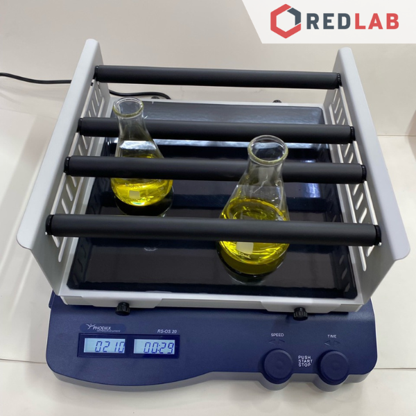 Máy Lắc Ngang  7.5kg Phoenix Instrument RS-LS20, 100-350rpm, biên độ 10mm, màn hình LCD, BH 12T, có VAT