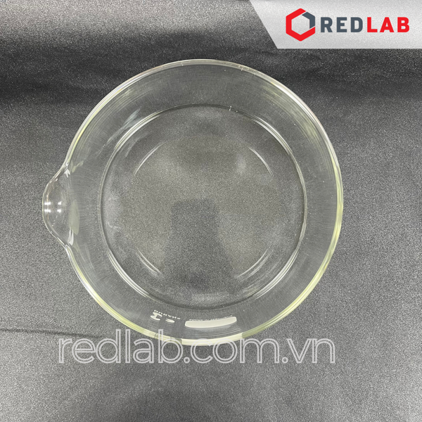 Chậu kết tinh có mỏ DURAN Class A 40 60 100 150 300 500 900 2000 3500 ml, Crystallizing Dish with spout, có VAT