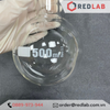 Bình cầu đáy tròn cổ trơn BIOHALL 50 100 250 500 ml 1L 2L 3L 5L 10L 20L, mark trắng, có VAT