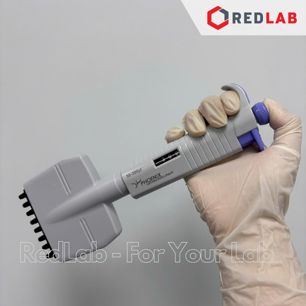 Micropipet đa kênh (8 kênh) hấp tiệt trùng PHOENIX Instrument 0.5-10µl, 5-50µl, 50-300µl, có VAT