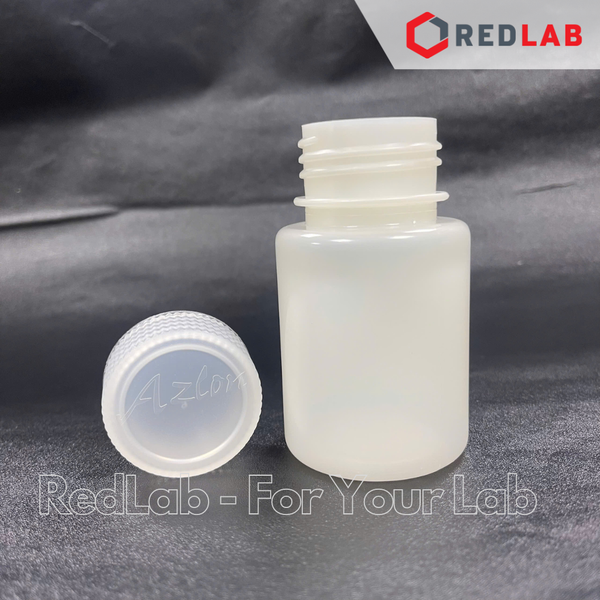 AZLON UK Chai nhựa miệng rộng HDPE 100mL, hàng Anh cao cấp