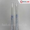 Buret thủy tinh trắng BIOHALL khóa nhựa PTFE 10 25 50 100 ml, Class AS, có VAT