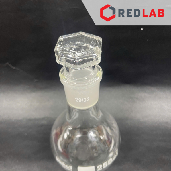 Nút nhám thủy tinh ONELAB 29/32 dùng đậy bình tam giác, bình cầu, dụng cụ thí nghiệm, có VAT