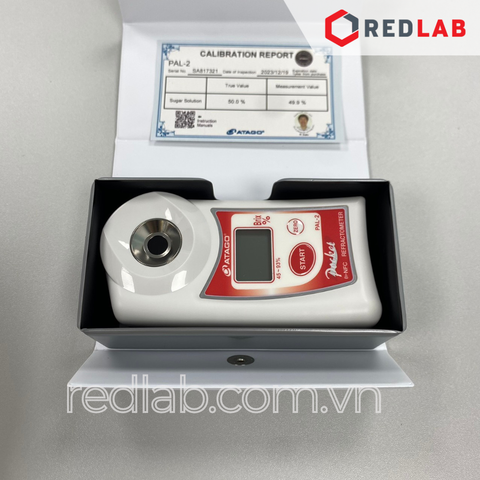 Khúc xạ kế đo độ ngọt điện tử hiện số PAL-2 hãng ATAGO Nhật Bản - Redlab